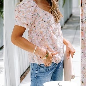 NWT Vici we found Love babydoll top